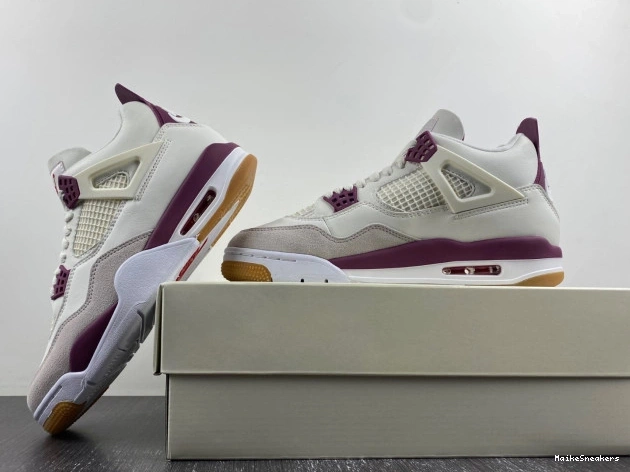 MaikeSneakers Jordan 4 Sapphire SB DR5415-102 x Red 0712
